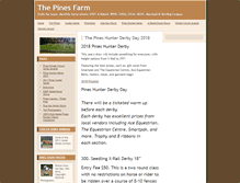 Tablet Screenshot of pinesfarm.com